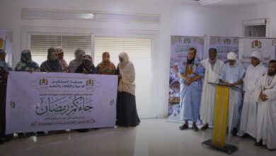 صورة إطلاق النفير الدعوي لجمعية المستقبل بولايات نواكشوط الثلاث استعدادًا لشهر رمضان