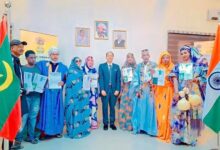 صورة وفد ثقافي موريتاني يشارك في الدورة التاسعة والثلاثين من معرض سوراجكوند الدولي للحِرف اليدوية بالهند