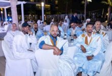 صورة الجالية الموريتانية في الإمارات تودع السفير الموريتاني لدى الدولة