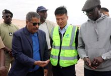 صورة وزير التجهيز والنقل يتفقد الأشغال في مقطعي بومديد–القدية والقدية–تجكجة (صور)