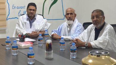 صورة حزب موريتانيا إلى الأمام يستقبل عضوين من مجلس الشيوخ السابق (إيجاز صحفى)