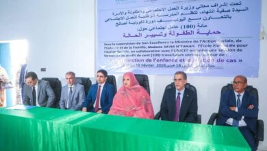 صورة وزيرة العمل الاجتماعي والطفولة والأسرة، تفتتح دورة تكوينية حول حماية الطفولة وتسيير الحالة