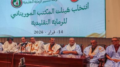 صورة وزير الثقافة يشرف على إعلان نتائج انتخابات هيئات المكتب الموريتاني للرماية التقليدية