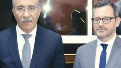 صورة المدير العام للأمن الوطني يستقبل سفير الجمهورية الفرنسية في بلادنا