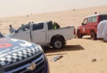 صورة سفير السعودية في نواكشوط يشرف على اطلاق برنامجي خادم الحرمين لإفطار الصائمين وتوزيع التمور (صور)