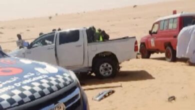 صورة سفير السعودية في نواكشوط يشرف على اطلاق برنامجي خادم الحرمين لإفطار الصائمين وتوزيع التمور (صور)