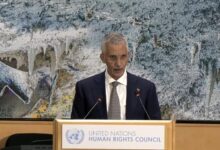 صورة مفوضية حقوق الإنسان يلقي كلمة موريتانيا أمام الجزء رفيع المستوى من الدورة الحادية والستين لمجلس حقوق الإنسان