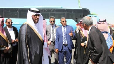 صورة وفد برلماني من مجلس الشورى السعودي يزور ميناء نواكشوط المستقل