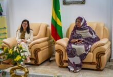 صورة مفوضة الأمن الغذائي تستقبل سفيرة إيطاليا