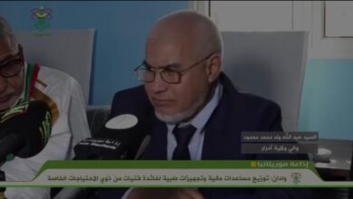 صورة نسلّط الضوء على أداء والي ولاية آدرار: قراءة في الرؤيةو الانجاز / سيد أحمد ولد عبدي