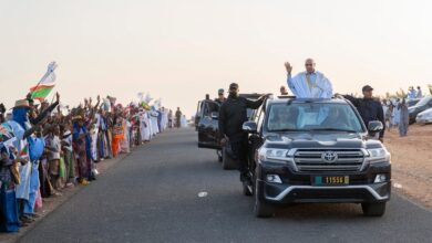 صورة الرئيس محمد ولد الشيخ الغزواني يختتم جولته الميدانية في ولاية غورغول ويعود إلى نواكشوط
