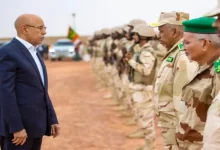 صورة غزواني: حماية الحدود خط أحمر ولن ننجر للاستفزازات