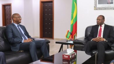 صورة وزيرا التنمية الحيوانية في موريتانيا وكوت ديفوار يبحثان في نواكشوط تعزيز التعاون