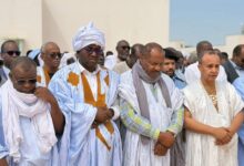 صورة تشييع مهيب للناشط الحقوقي ببكر ولد مسعود بعد مسيرة طويلة في مناهضة العبودية