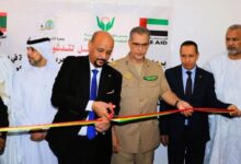 صورة الأمين العام لوزارة الشؤون الإسلامية يدشن جامع مركز الاستطباب الوطني في نواكشوط