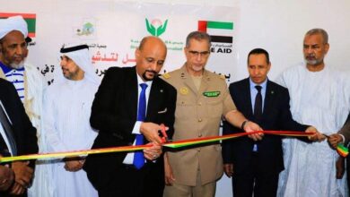 صورة الأمين العام لوزارة الشؤون الإسلامية يدشن جامع مركز الاستطباب الوطني في نواكشوط