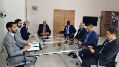 صورة وزير المعادن والصناعة يستعرض آفاق الشراكة الاستراتيجية مع القائمة بالأعمال بالسفارة الأمريكية