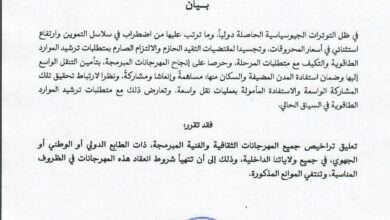 صورة الحكومة الموريتانية تعلن تعليق المهرجانات الثقافية بسبب الأوضاع الإقتصادية ( إعلان )