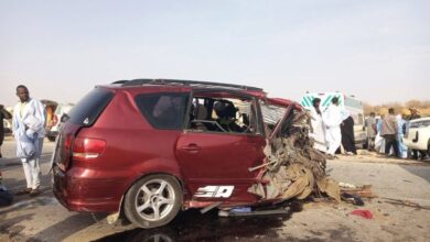 صورة قتلى وجرحى في تصادم مروّع على طريق روصو