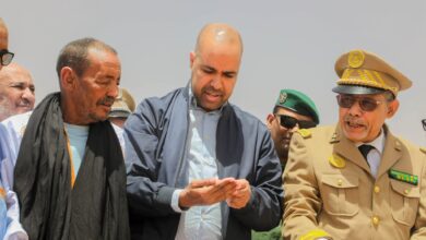 صورة ولاية الحوض الشرقي: المندوب العام يدشن سدي زوق وموف (صور)