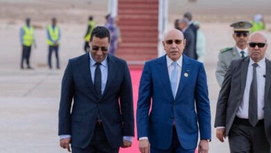 صورة الرئيس غزواني يعود إلى نواكشوط قادما من السنغال