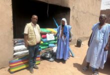 صورة مفوضية الأمن الغذائي تقدم المساعدة لأسرة فقدت طفلين في كيفه (صور)