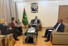 صورة البنك الألماني للتنمية يبحث مع وزير الصيد تقييم مشاريع الصيد الممولة في موريتانيا