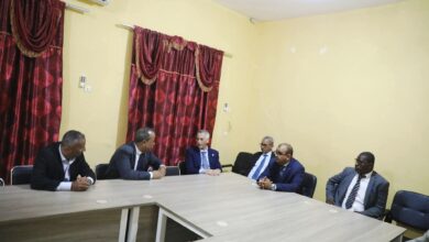 صورة مفوض حقوق الإنسان يؤدي زيارة إطلاع لمندوبية المنطقة الجنوبية بولاية كوركل