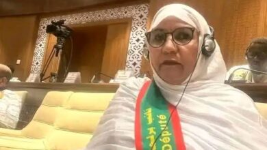 صورة النائب اللولة في مداخلة برلمانية تطالب بحل مشكل العطش بتجكجة والنيملان والرشيد