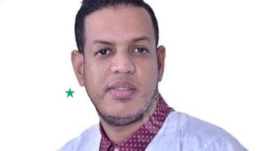 صورة الشرطة تفرق تجمعا لأنصار رئيس تجديد الحركة الديمقراطية يعقوب ولد أحمد لمرابط