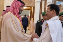 صورة الوزير الأول يشارك ولي العهد السعودي حفل استقبال كبار شخصيات موسم حج 2026