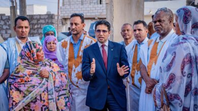 صورة منسق حزب الإنصاف بنواكشوط الجنوبية يطلق جولات ميدانية للاطلاع على المنجزات الحكومية (صور)