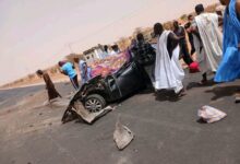 صورة وفاة شخصين وإصابة ثلاثة آخرين في حادث سير مروع عند كندلك