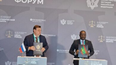 صورة موريتانيا وروسيا توقعان اتفاقية تعاون في المجالات القانونية والقضائية