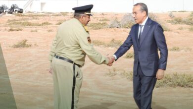 صورة المدير العام للأمن الوطني يشرف على اختتام المرحلة الأولى من تدريب سرايا حفظ النظام (صور)