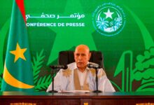 صورة الرئيس غزواني يؤكد نهج الانفتاح في أول مؤتمر صحفي ويجيب على أسئلة الإعلاميين بوضوح