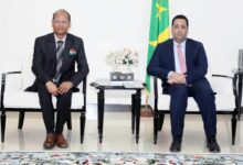 صورة الوزير الأول يستقبل السفير الهندي في موريتانيا