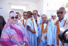 صورة ساعات قبل وصول فخامة رئيس الجمهورية.. رئيس حزب الإنصاف يشرف على حراك تعبوي واسع بمدينة أطار