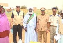 صورة مونگل: مفوضية الأمن الغذائي تقدم المساعدة لعشرات الأسر المتضررة من الأمطار