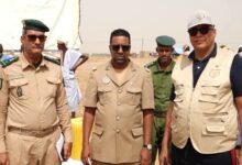صورة مفوضية الأمن الغذائي تقدم مساعدات للمتضررين من الأمطار في فم لگليتة (صور)