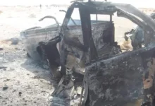 صورة وفاة منقب موريتاني في قصف قرب الحدود الشمالية للبلاد