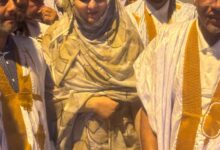 صورة رئيسة تيار واثقون زينب بنت أحمدناه رفقة وفد رفيع يؤدون زيارة لوزير الداخلية السابق (صور)