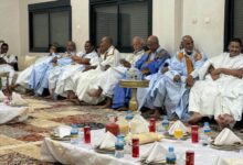 صورة وزير التجهيز والنقل اعل ولد الفيرك يبحث مع تحالف قوى الأمل في الحوض الغربي مستجدات الحوار الوطني